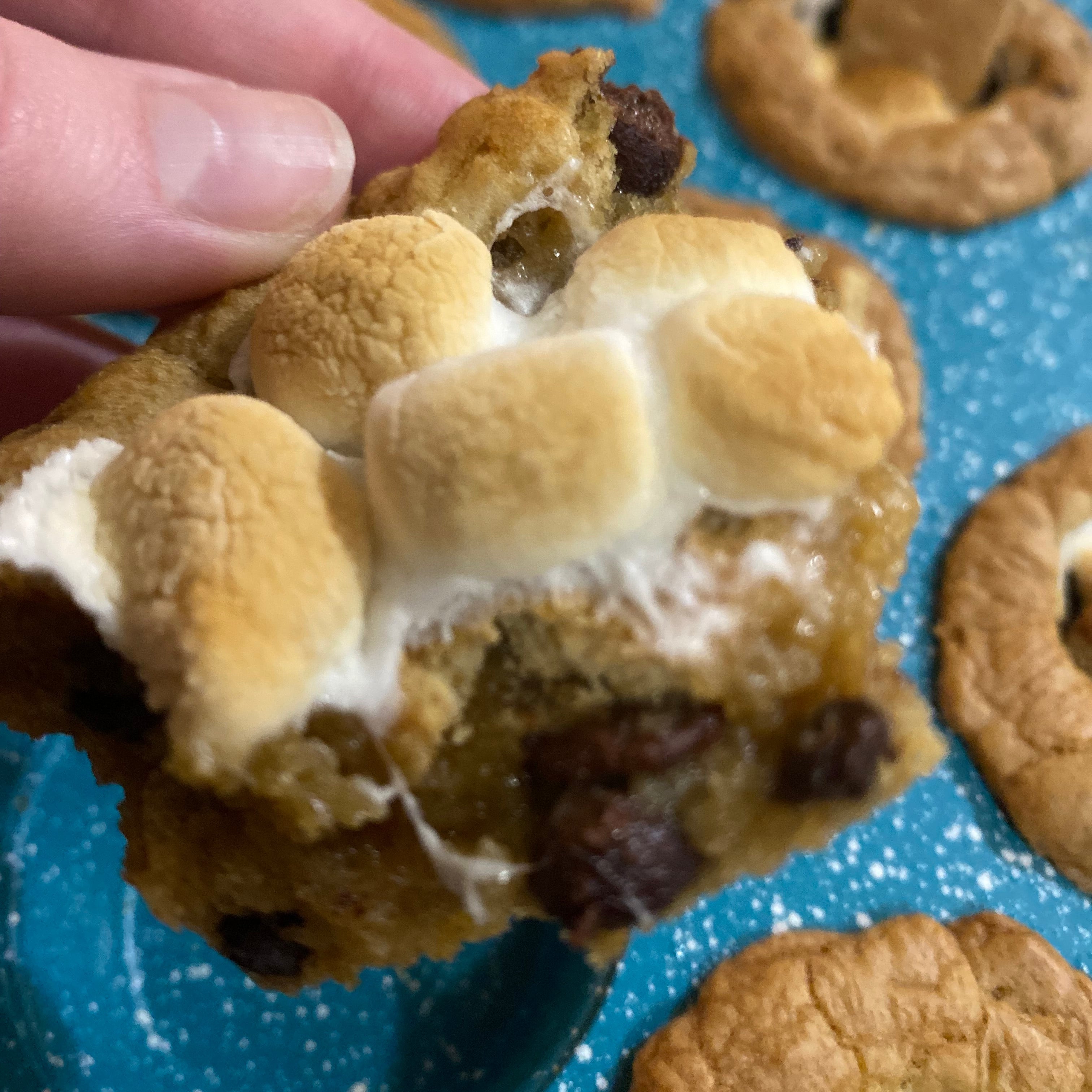 S'mores Cup Cookies